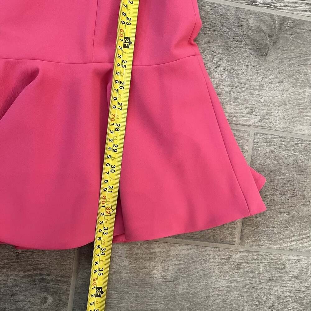 Polo Ralph Lauren Women’s Flounce Hem Mini Dress Size 6 Pink Sleeveless Vintage - Picture 9 of 9